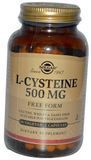 Solgar L-Cysteine 500 mg (Солгар L-Цистеїн), 90 капсул 466152 фото