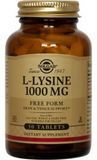 Solgar L-Lysine Free Form 1000 mg (Солгар L-Лізин), 50 таблеток 523569 фото