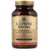 Solgar L-Lysine Free Form 500 mg 100 Vegetable Capsules (77758531) 567333 фото