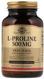 Solgar L-Proline 500 mg (Солгар L-Пролін), 100 веганських капсул 497767 фото