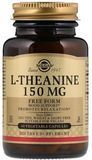 Solgar L-Theanine Free Form 150 mg (Солгар L-Теанін), 60 веганських капсул 497766 фото
