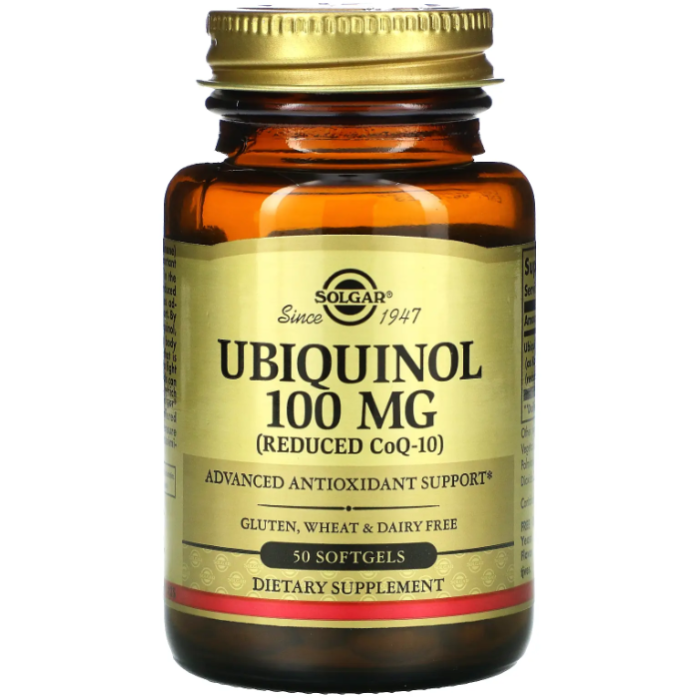 Solgar Ubiquinol (Солгар Убихинол), 100 мг 50 капсул