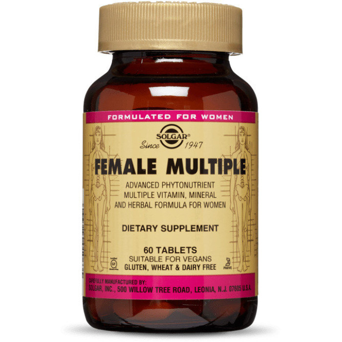 Solgar Female Multiple (Солгар Вітаміни для жінок) 60 таблеток