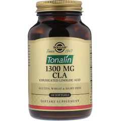 Solgar Tonalin CLA 1300 mg (Solgar Тоналін CLA), 60 капсул