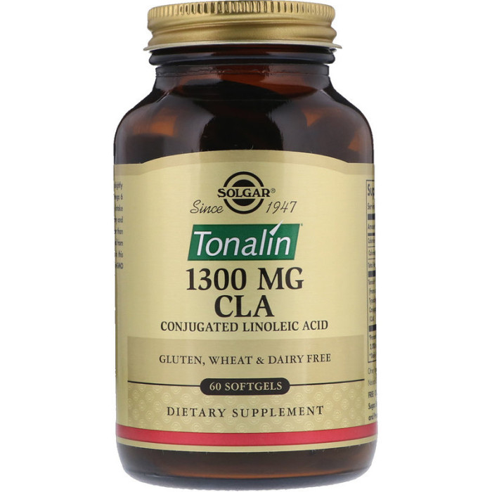 Solgar Tonalin CLA 1300 mg (Солгар Тоналин CLA), 60 капсул
