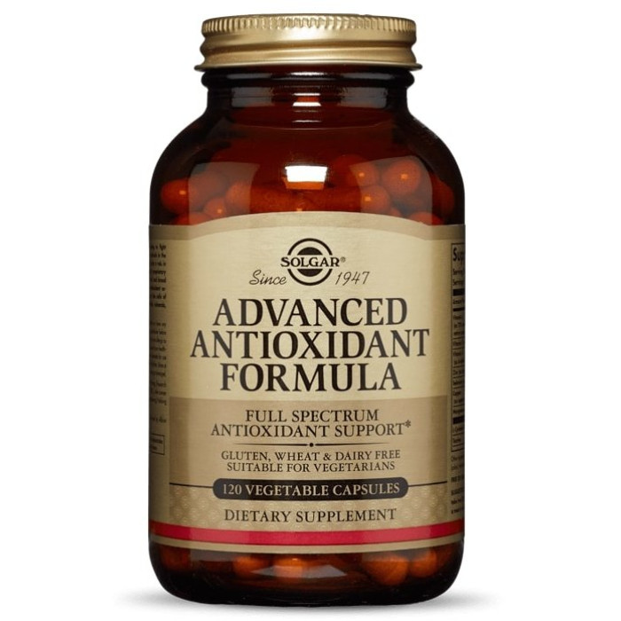 Solgar Advanced Antioxidant Formula (Солгар Антиоксидантная формула), 120 капсул