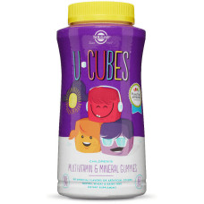 Solgar U-Cubes, Children's Multi-Vitamin & Mineral Gummies (Солгар Мультивитамины и минералы для детей жевательные), 60 конфет