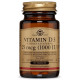 Solgar Vitamin D3 (Cholecalciferol), 1000 IU (Солгар Витамин D3 Холекальциферол), 120 веганских капсул