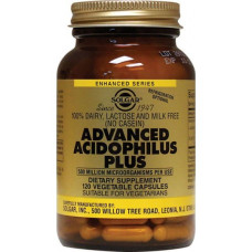 Solgar Advanced Acidophilus (Солгар Пробіотики ацидофілус),120 веганських капсул