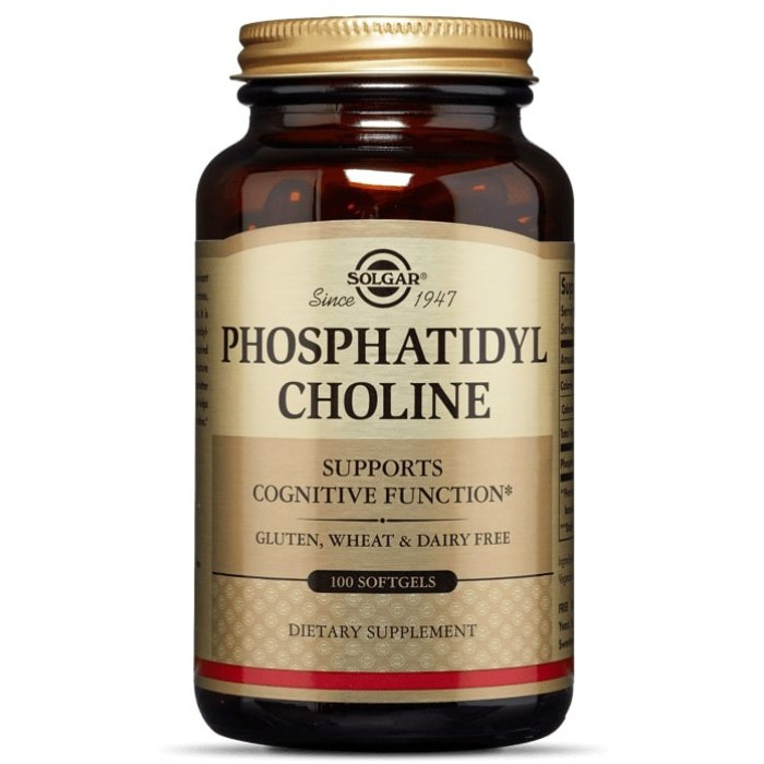 Solgar Phosphatidyl Choline 420 mg (Солгар Фосфатидилхолін), 100 капсул