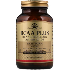 Solgar Bcaa Plus Free Form (Солгар Амінокислоти Bcaa плюс), 100 капсул