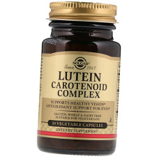 Solgar Lutein Carotenoid Complex (Солгар Комплекс Каротиноидов Лютеин), 30 капсул