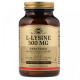 Solgar L-Lysine Free Form 500 mg (Солгар L-Лізин), 100 веганських капсул