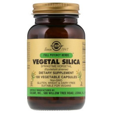 Solgar Vegetal Silica (Солгар Кремній вегетаріанский), 100 веганских капсул