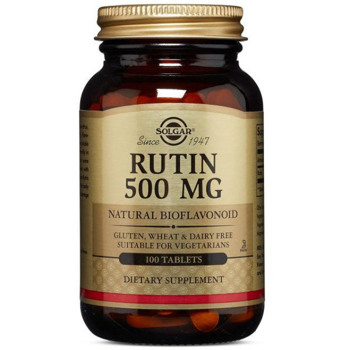 Solgar Rutin 500 mg (Солгар Рутин), 100 таблеток