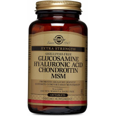 Solgar Glucosamine Hyaluronic Acid Chondroitin MSM (Солгар Глюкозамін, Гіалуронова кислота, Хондроїтин і МСМ), 120 таблеток