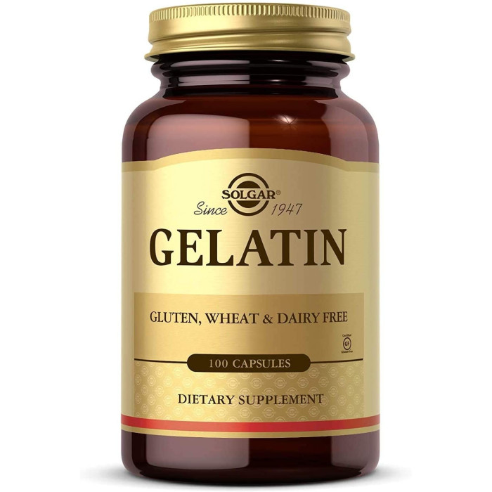 Solgar Gelatin 1680 mg (Солгар Желатин), 100 капсул