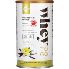 Solgar Whey Protein Powder Natural Vanilla Flavor 12 oz (Солгар Сывороточный протеин, ваниль), 340 г