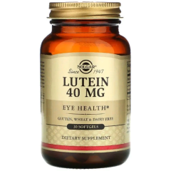 Solgar Lutein 40 mg (Солгар Лютеїн), 30 капсул