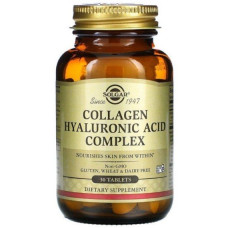 Solgar Collagen Hyaluronic Acid Complex (Солгар Коллаген с гиалуроновой кислотой), 30 таблеток